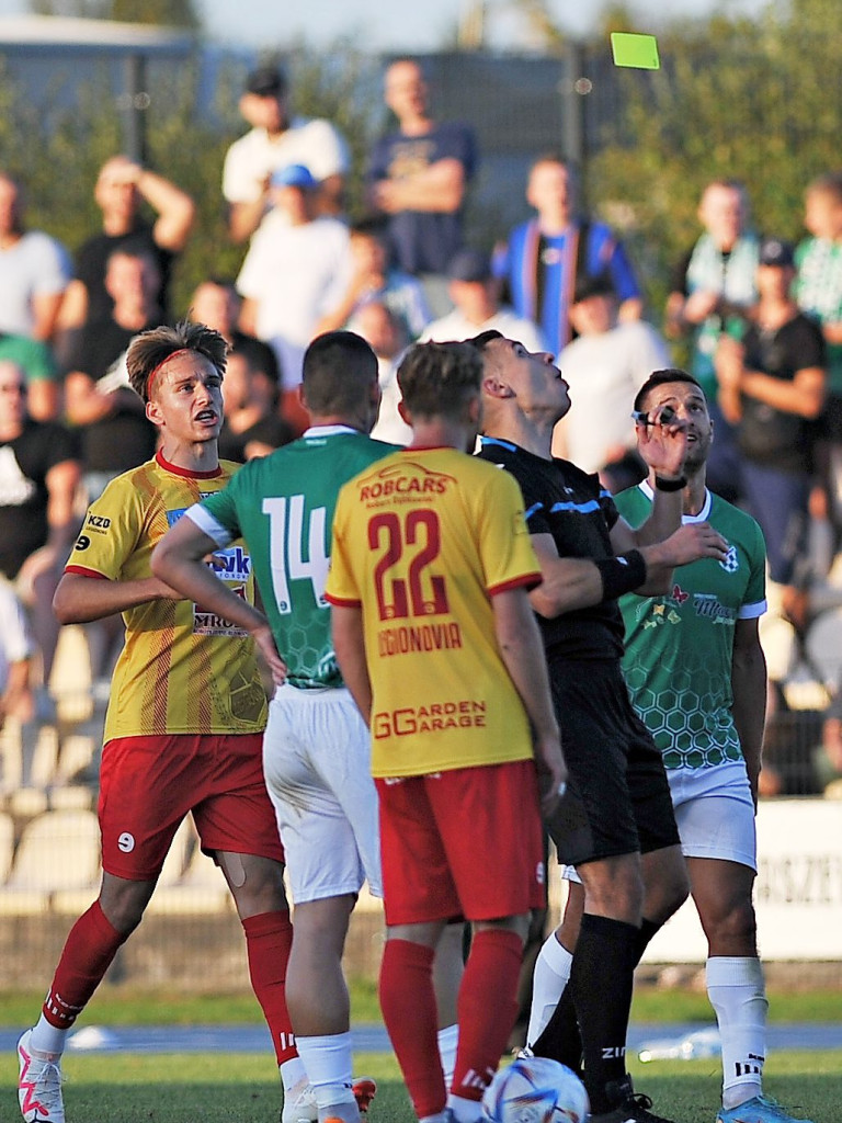 Pierwsza wygrana Mławianki. Cudne okienko Hrebena