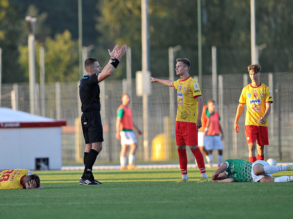 Pierwsza wygrana Mławianki. Cudne okienko Hrebena