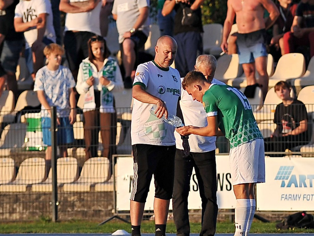 Pierwsza wygrana Mławianki. Cudne okienko Hrebena