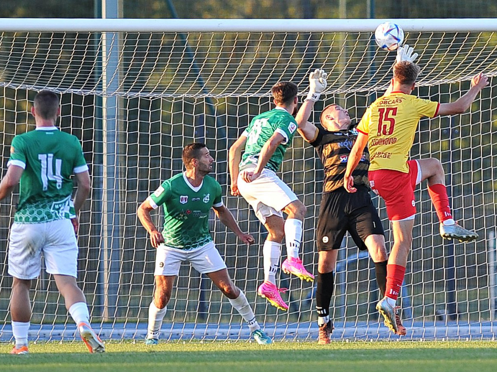 Pierwsza wygrana Mławianki. Cudne okienko Hrebena