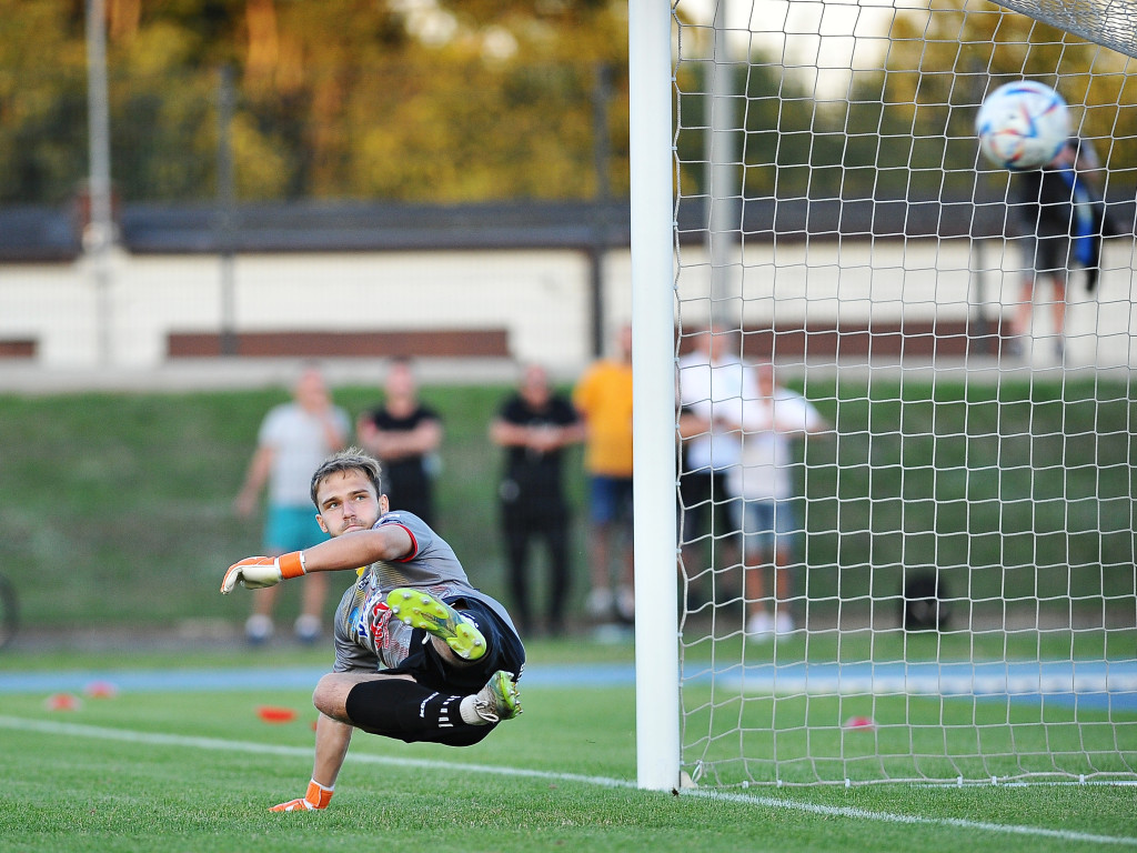Pierwsza wygrana Mławianki. Cudne okienko Hrebena