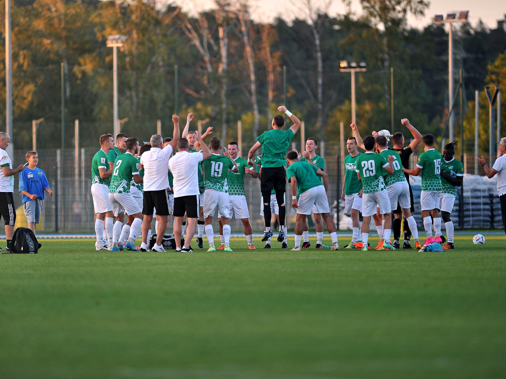 Pierwsza wygrana Mławianki. Cudne okienko Hrebena