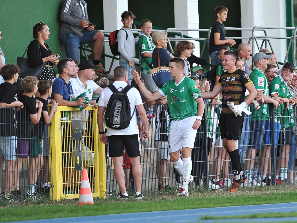 Pierwsza wygrana Mławianki. Cudne okienko Hrebena