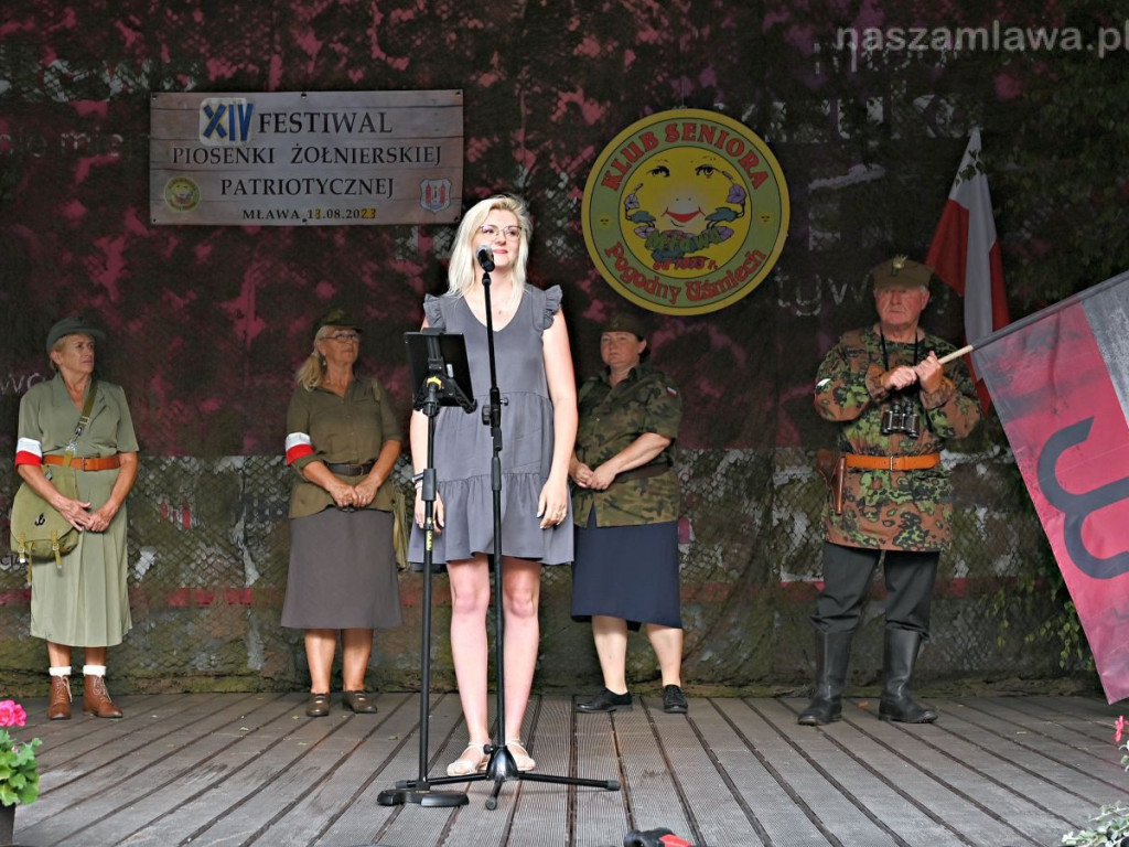 Festiwal Piosenki Żołnierskiej i Patriotycznej w Mławie [ZDJĘCIA i FILMY]