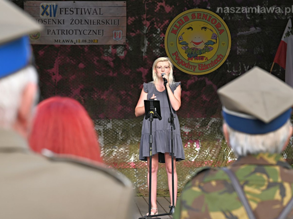 Festiwal Piosenki Żołnierskiej i Patriotycznej w Mławie [ZDJĘCIA i FILMY]