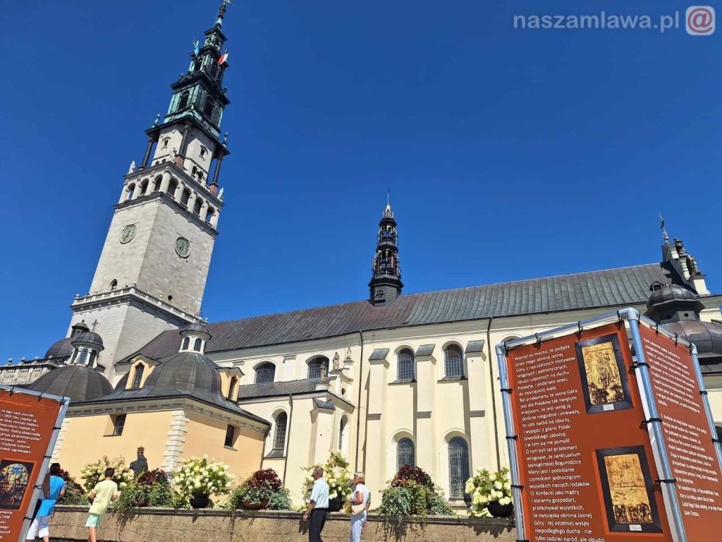 Mławianie w uroczystościach na Jasnej Górze [FILM i ZDJĘCIA]