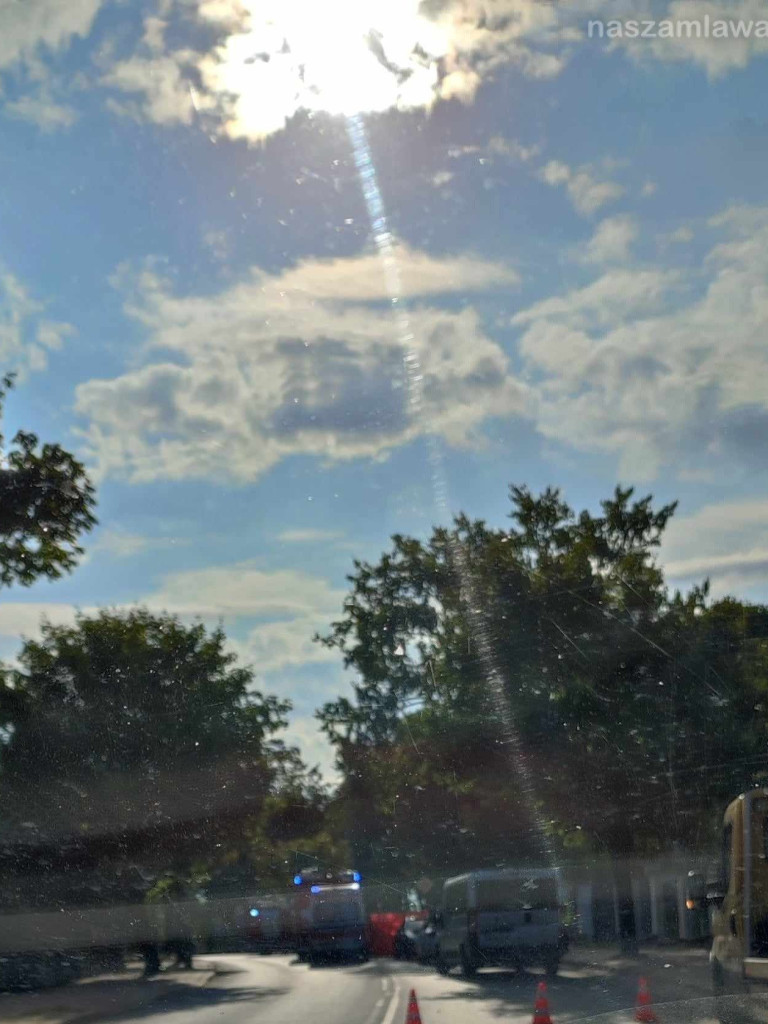 Motocyklista zginął na ul. Warszawskiej