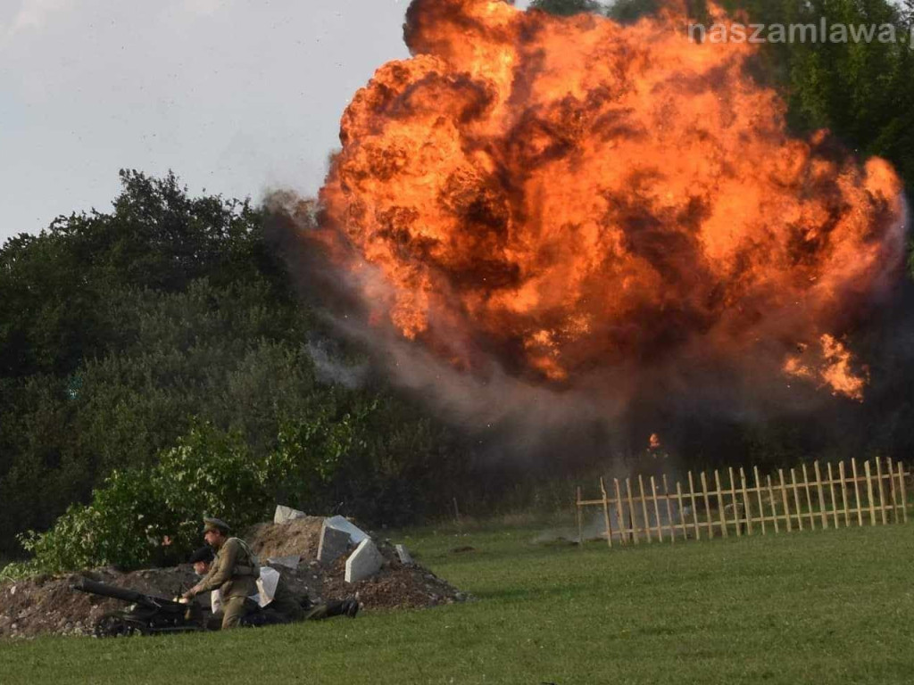 Rekonstruktorzy na największej inscenizacji wojny polsko-bolszewickiej