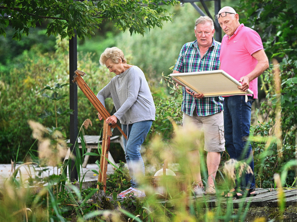 Mławscy twórcy w Dąbrównie