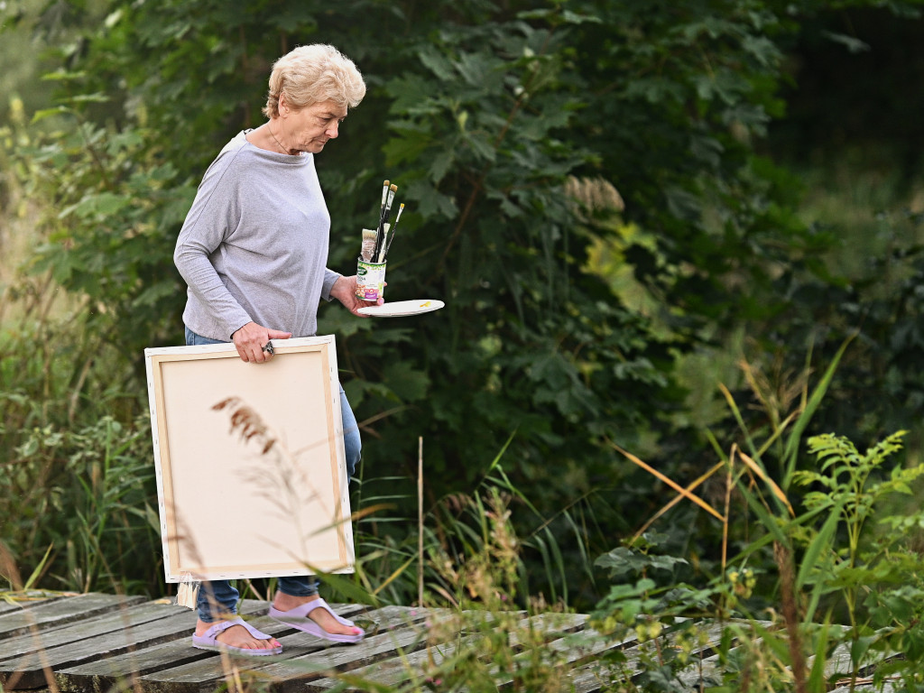 Mławscy twórcy w Dąbrównie