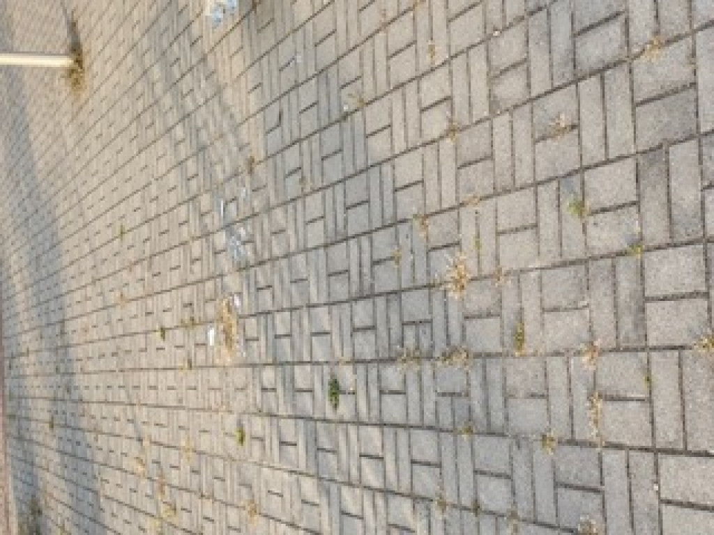 Szkła, dziurawa nawierzchnia, zdewastowane 