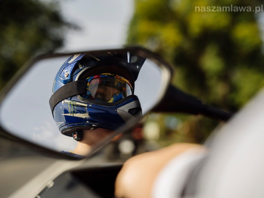 Z Mławy wyjechało prawie 80 motocykli [ZDJĘCIA]