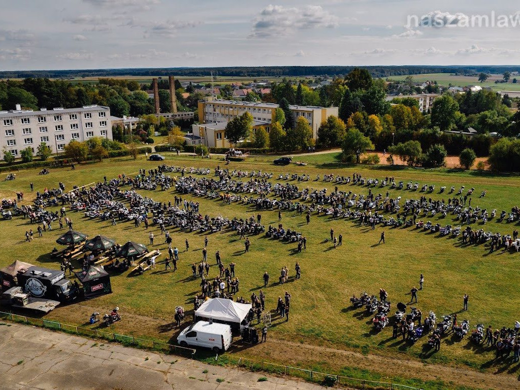 Z Mławy wyjechało prawie 80 motocykli [ZDJĘCIA]