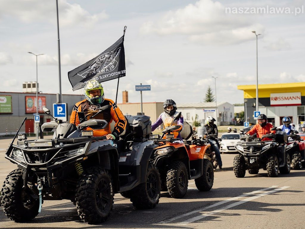 Z Mławy wyjechało prawie 80 motocykli [ZDJĘCIA]