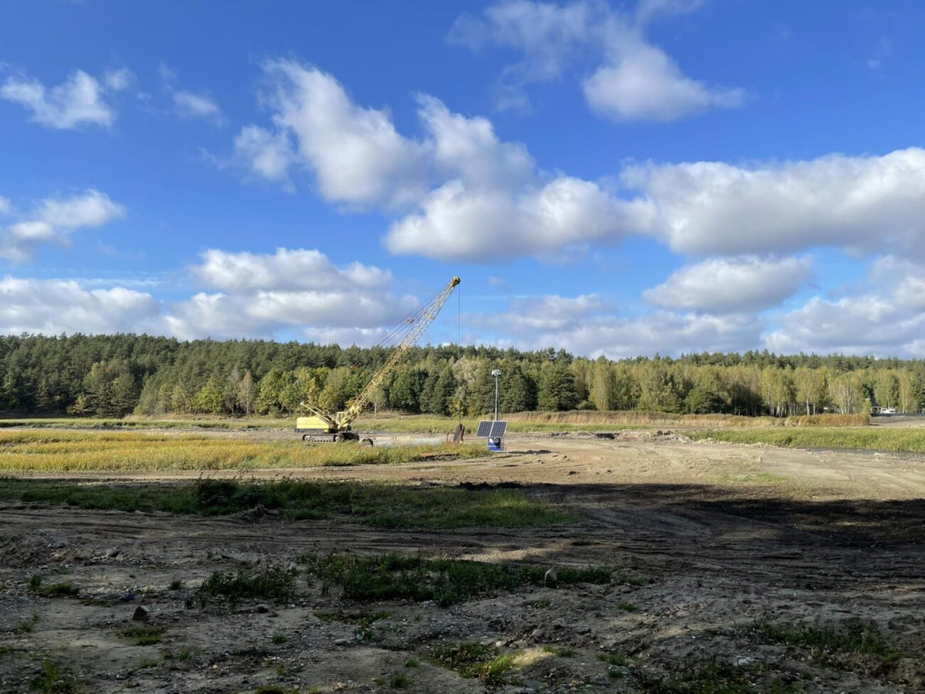 Końca prac na Zalewie Ruda nie widać