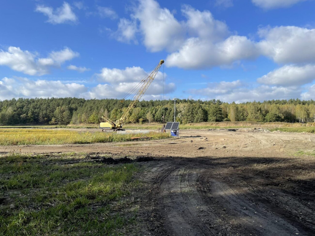 Końca prac na Zalewie Ruda nie widać