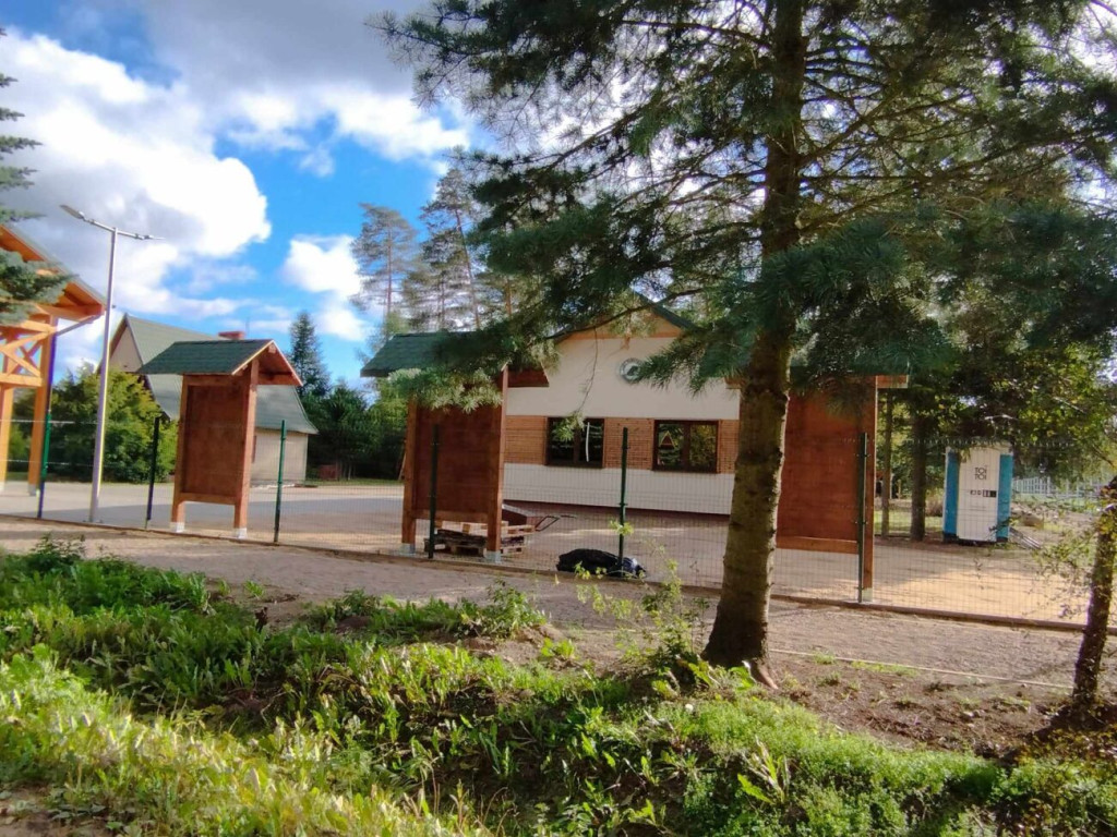 Prace przy 10-hektarowej zagrodzie dla żubrów [ZDJĘCIA]