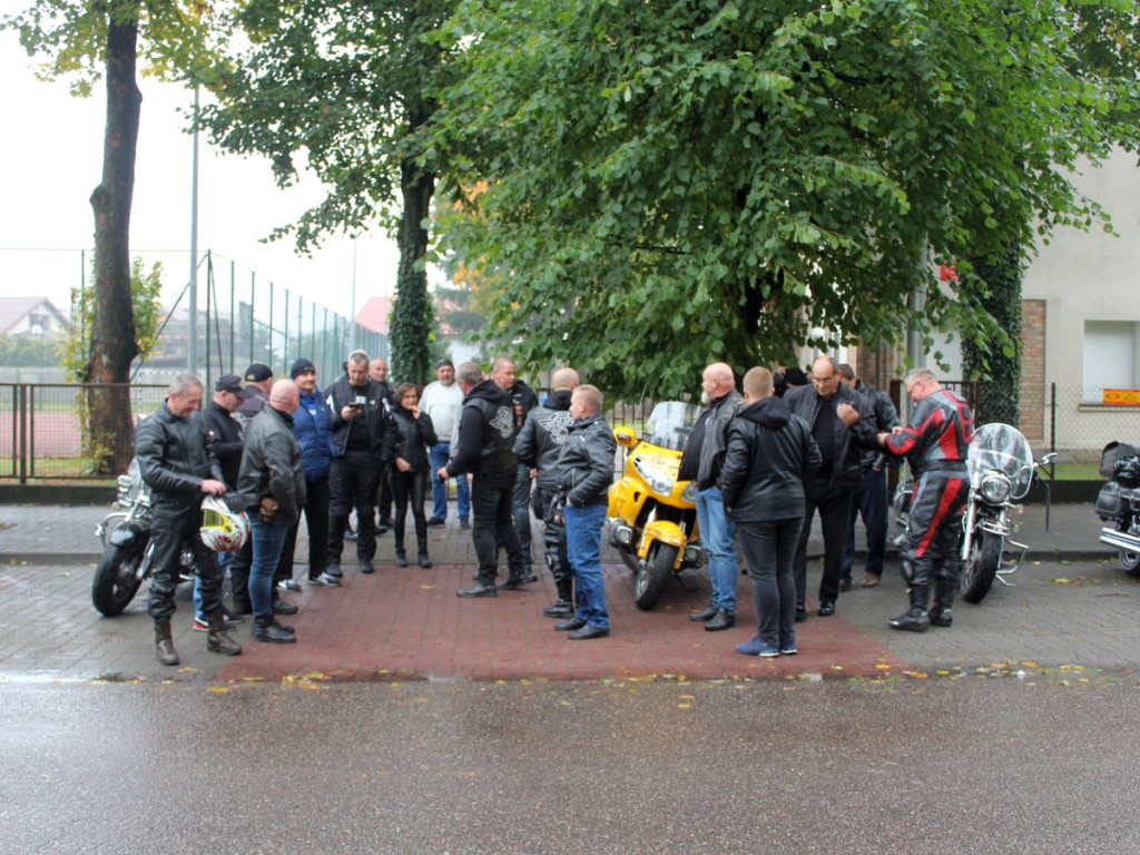 Parada motocyklowa. Grupa Moto Mława zakończyła sezon