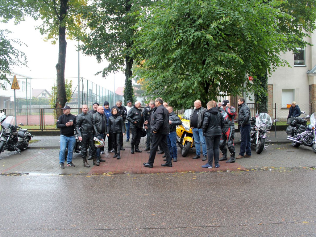 Parada motocyklowa. Grupa Moto Mława zakończyła sezon