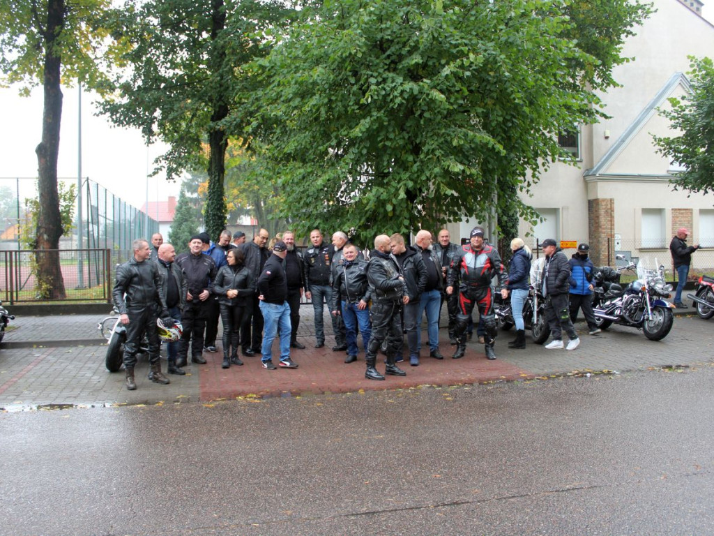 Parada motocyklowa. Grupa Moto Mława zakończyła sezon