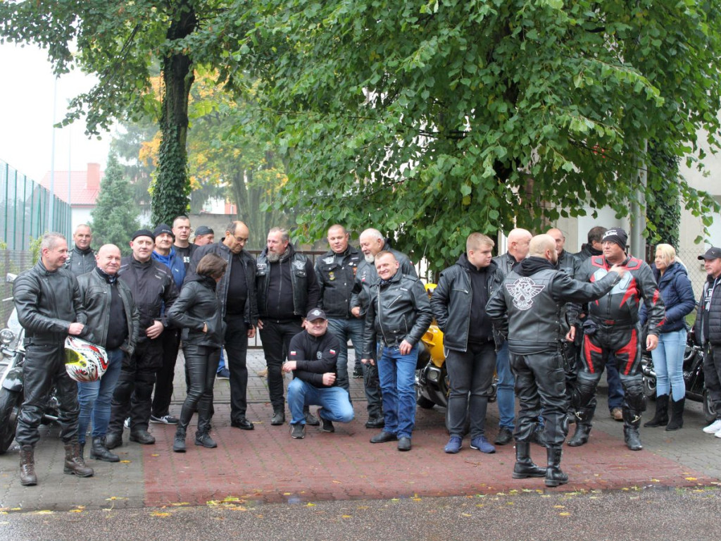 Parada motocyklowa. Grupa Moto Mława zakończyła sezon