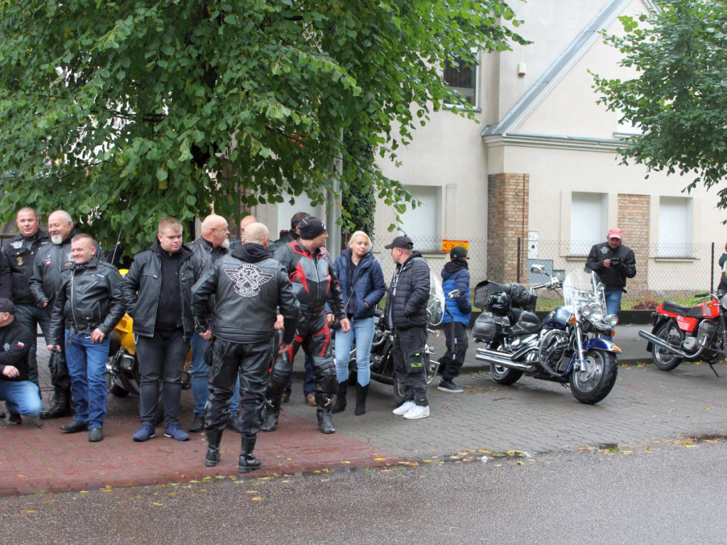 Parada motocyklowa. Grupa Moto Mława zakończyła sezon