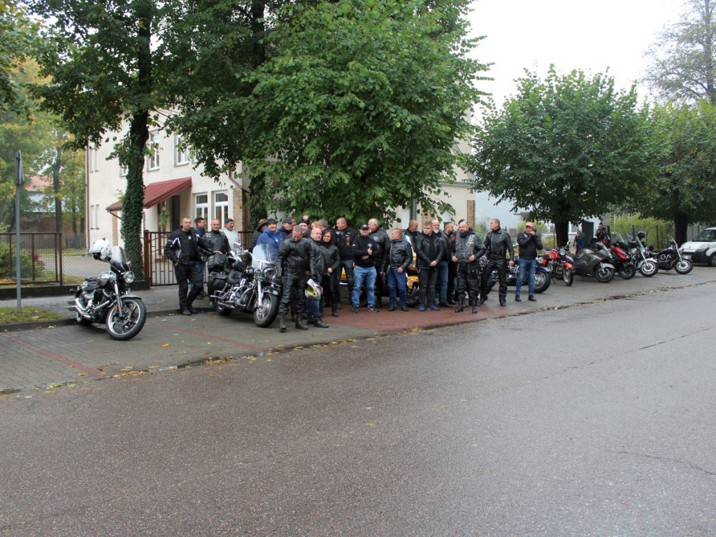 Parada motocyklowa. Grupa Moto Mława zakończyła sezon