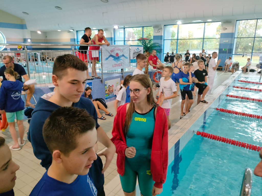 Łomżyńska próba pływaków. Medal gonił medal