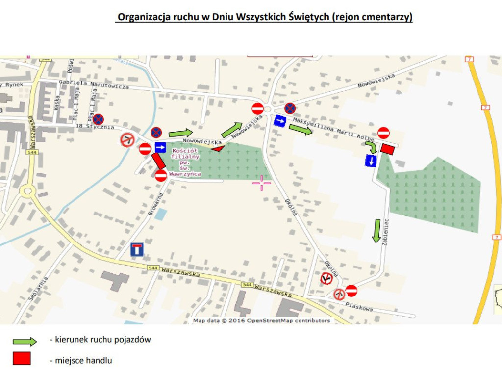 Jak dojechać na cmentarze?