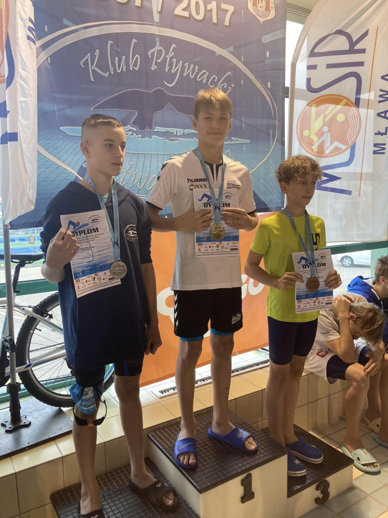 Mława dla pływania. Triumf G-8 Bielany