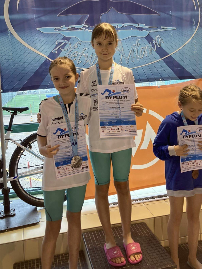 Mława dla pływania. Triumf G-8 Bielany