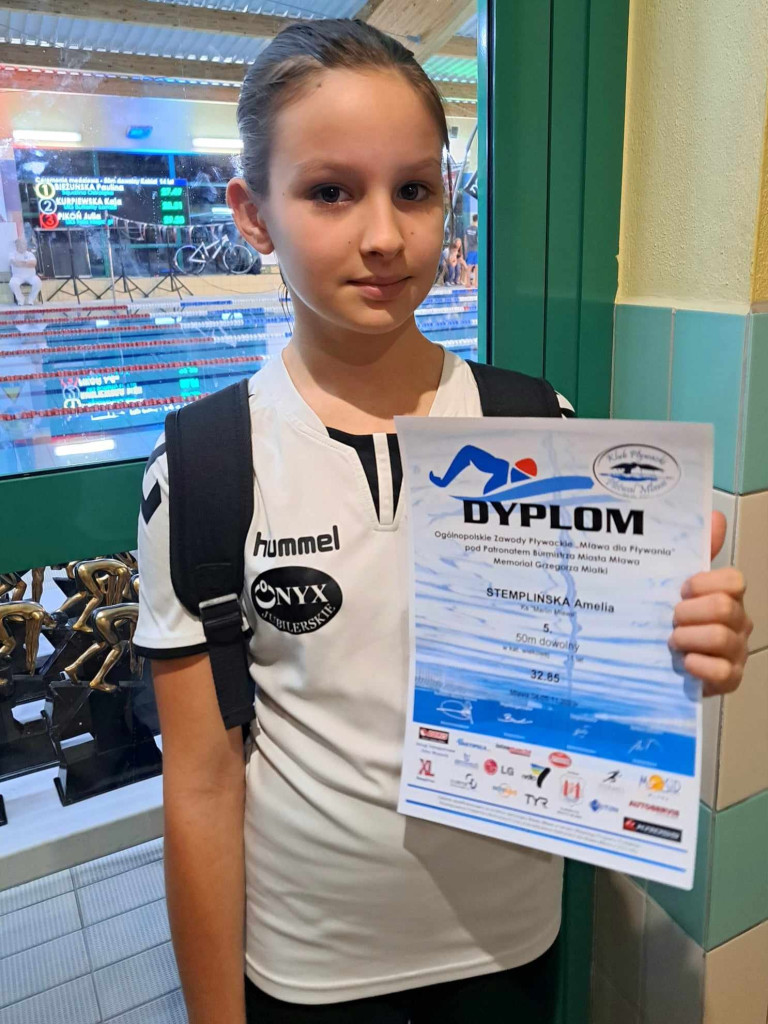 Mława dla pływania. Triumf G-8 Bielany