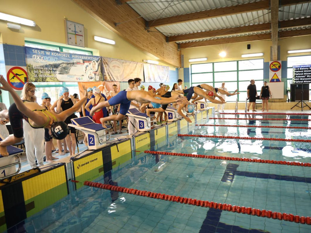 Mława dla pływania. Triumf G-8 Bielany