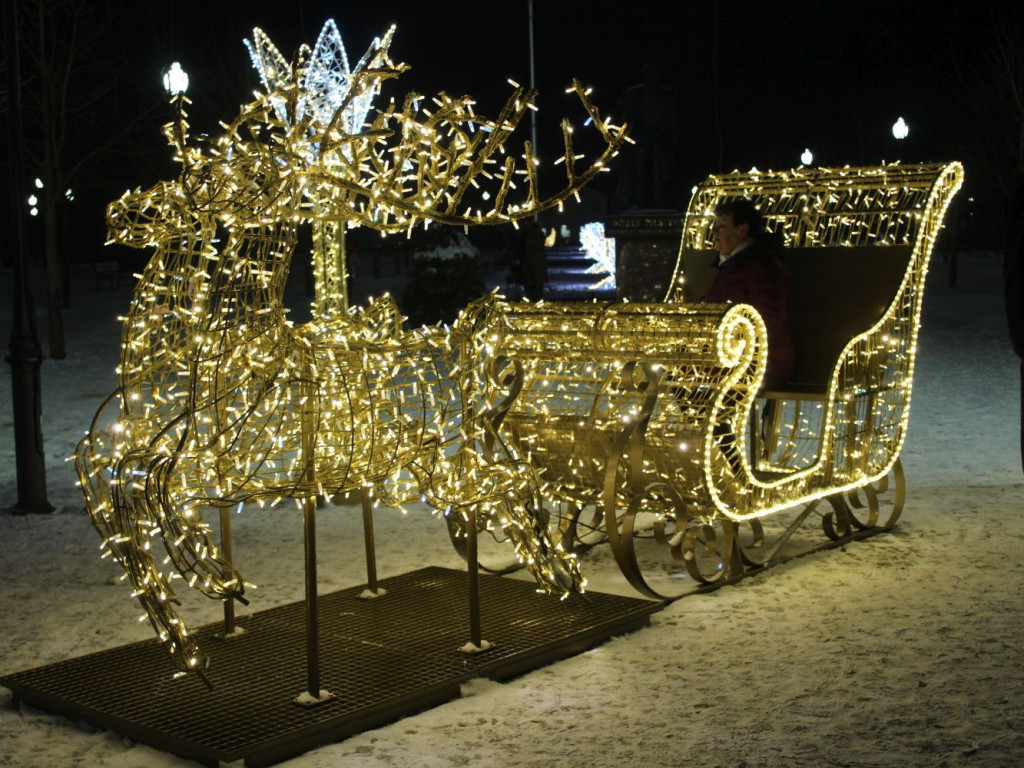 Mławski ogród świateł [FILM I ZDJĘCIA]