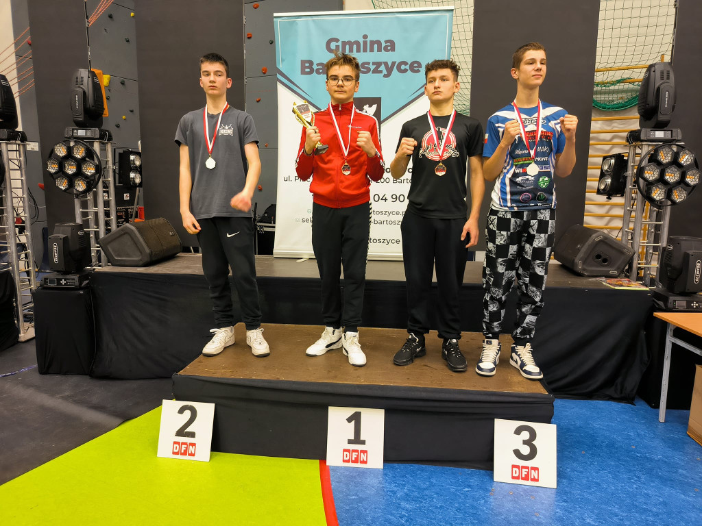 Na północy z sukcesami. Medale naszych kickbokserów