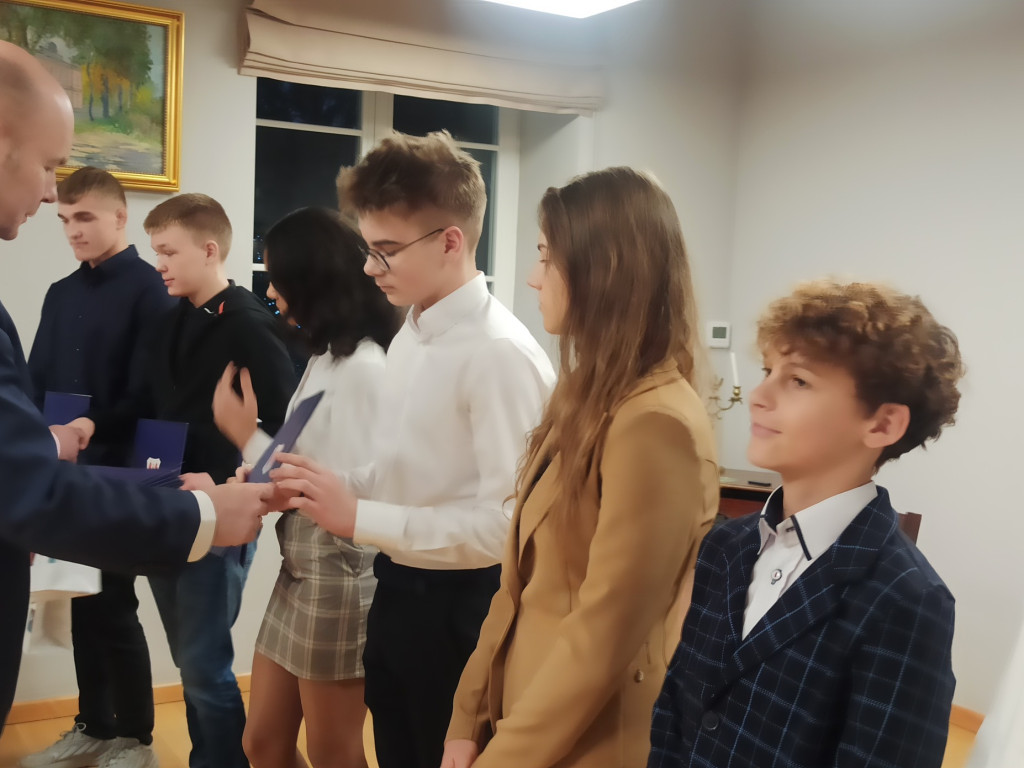 Nagrodzeni uczniowie, trenerzy i zawodnicy