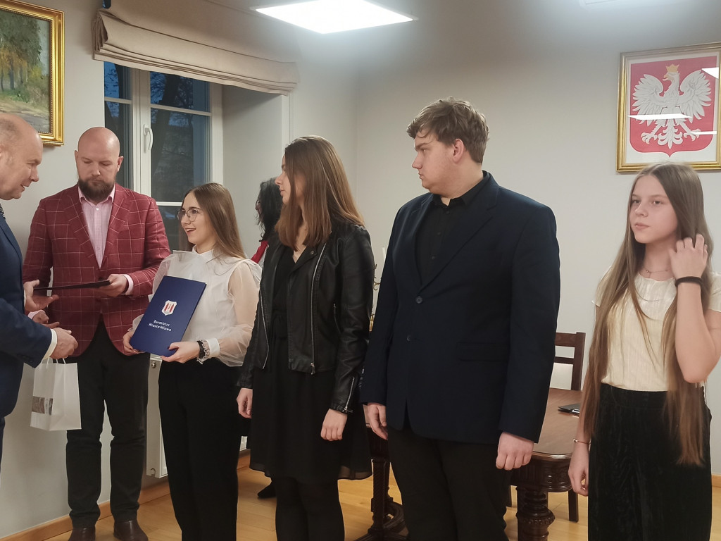 Nagrodzeni uczniowie, trenerzy i zawodnicy