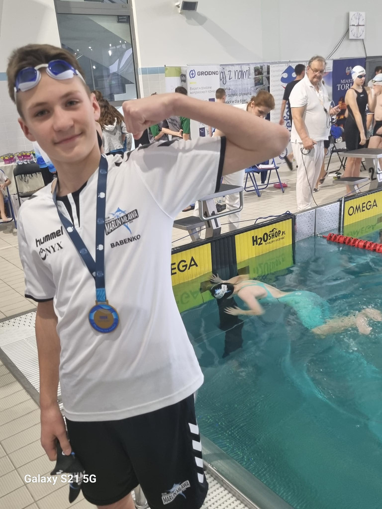 Z Kopernikiem w tle. Marlin z piętnastoma medalami