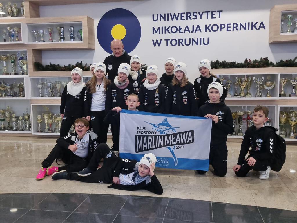 Z Kopernikiem w tle. Marlin z piętnastoma medalami