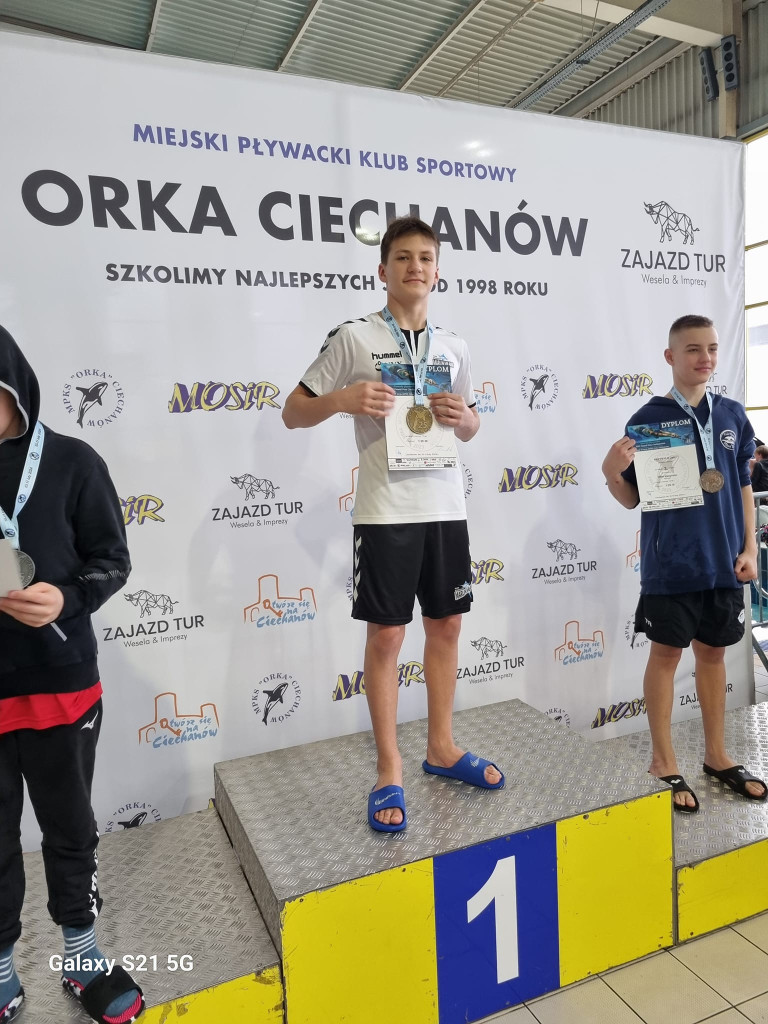 Ciechanowska próba pływaków. Jubileusz Orki