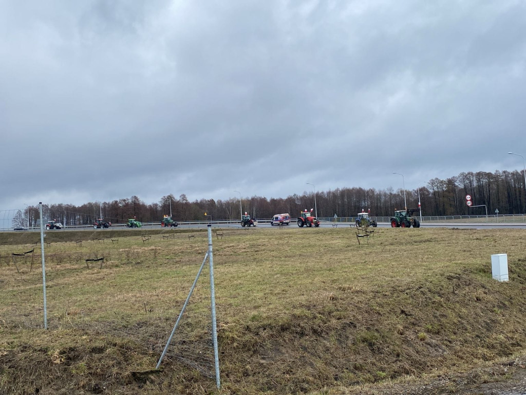 Z OSTATNIEJ CHWILI. Protest rolników [FILM i ZDJĘCIA]