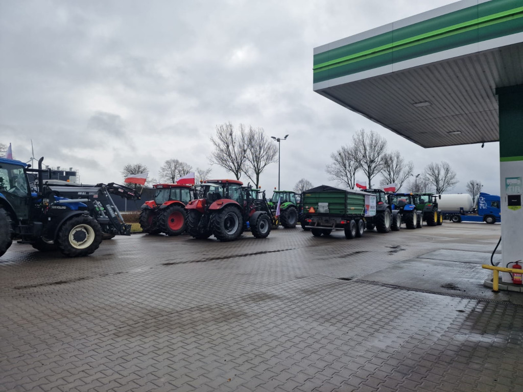 Z OSTATNIEJ CHWILI. Protest rolników [FILM i ZDJĘCIA]