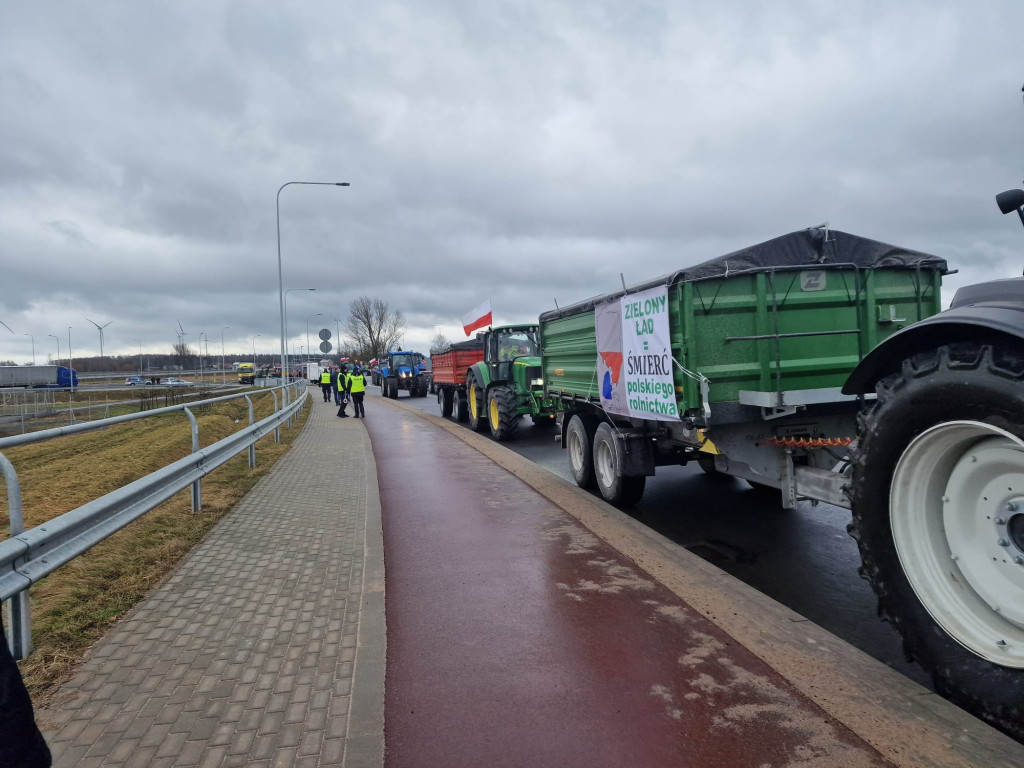 Z OSTATNIEJ CHWILI. Protest rolników [FILM i ZDJĘCIA]