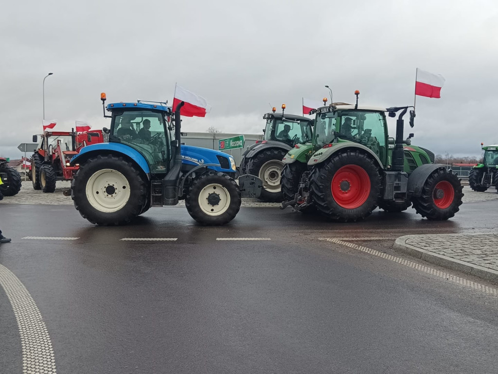 Z OSTATNIEJ CHWILI. Protest rolników [FILM i ZDJĘCIA]