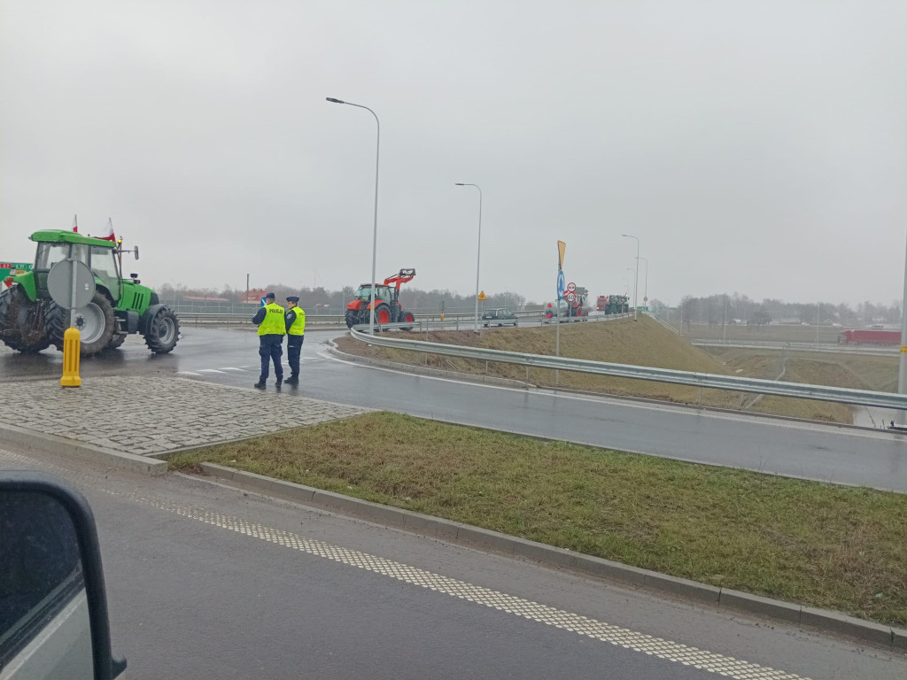 Z OSTATNIEJ CHWILI. Protest rolników [FILM i ZDJĘCIA]