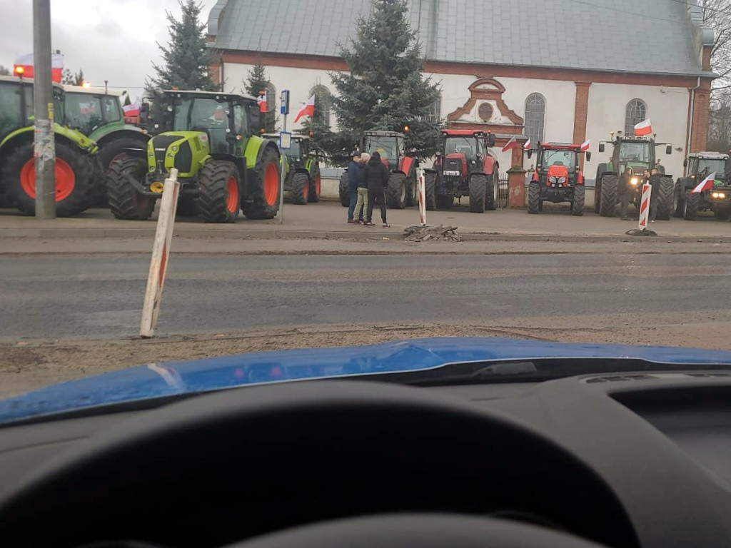 Z OSTATNIEJ CHWILI. Protest rolników [FILM i ZDJĘCIA]