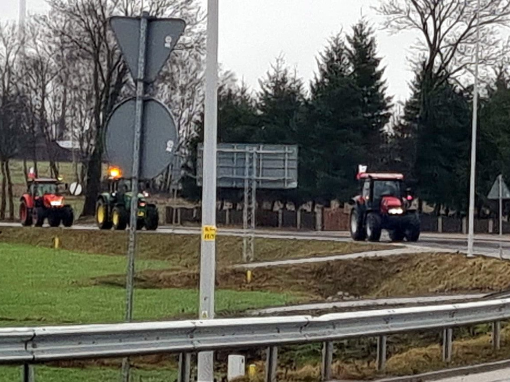 Z OSTATNIEJ CHWILI. Protest rolników [FILM i ZDJĘCIA]