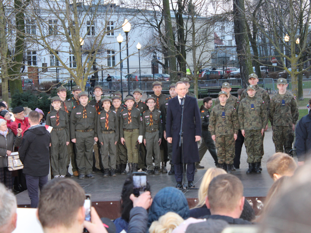Prezydent RP Andrzej Duda gościł w Mławie [NASZA RELACJA]