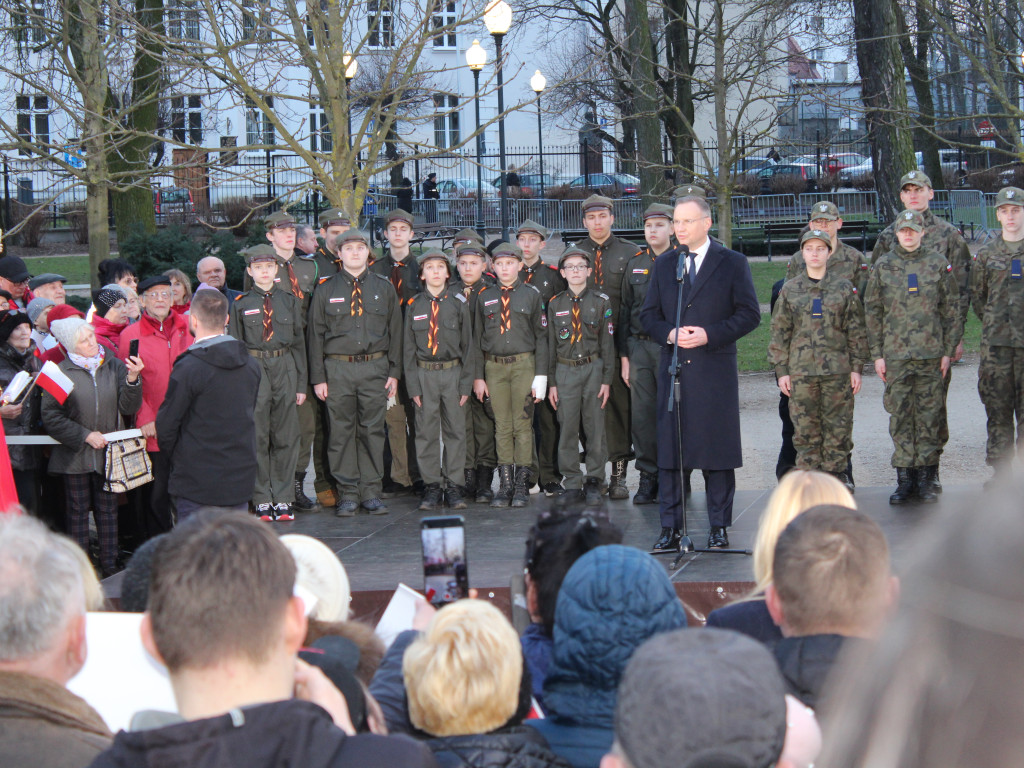 Prezydent RP Andrzej Duda gościł w Mławie [NASZA RELACJA]