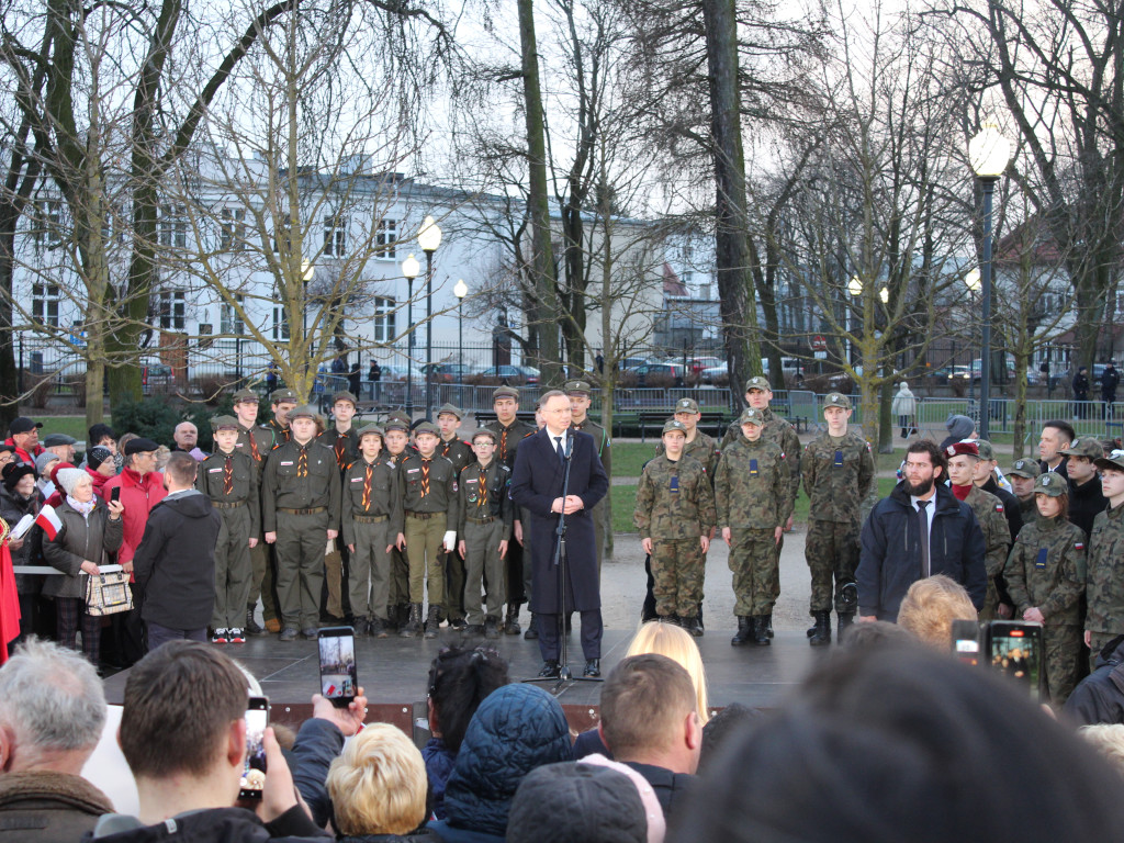 Prezydent RP Andrzej Duda gościł w Mławie [NASZA RELACJA]